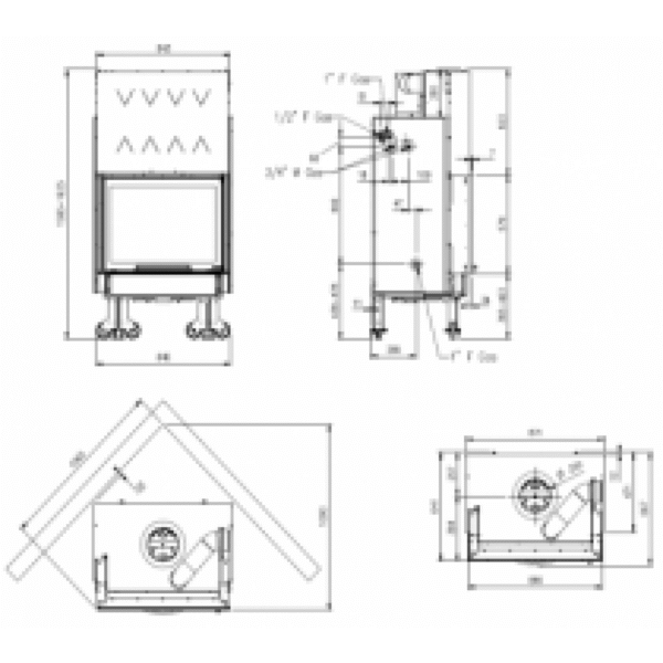 6015115-2png Cheminée à bois Hydro WF Plus DSA 24kW