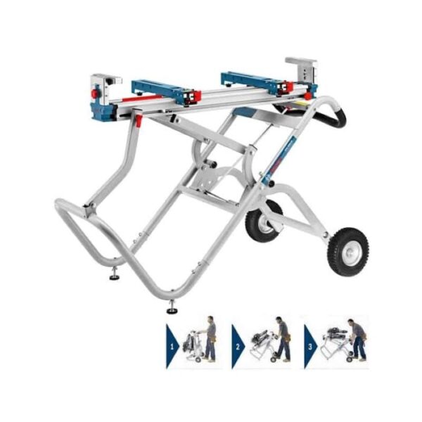 Scie Radiale BOSCH + Onglet 2000 W – GCM12GDL + GTA2500W – Image 2