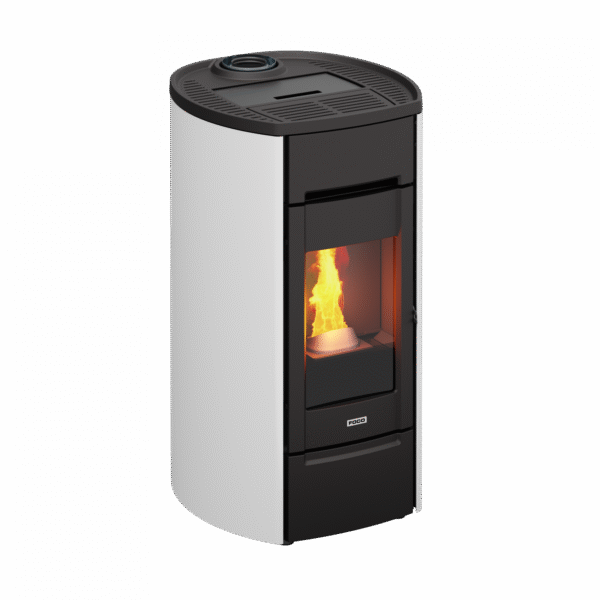 poele-a-granules-etanche-cast-round-round_white_1png Poêle à granulés étanche Cast Round 8kW
