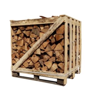 A-34 BOIS DE CHAUFFAGE – 30 CM – SEC – MÉLANGE DE BOIS DURS – PALETTE 1 M3 – 1.5 STÈRES