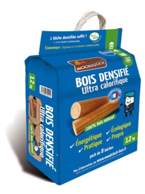 1 Palette bois densifiés WOODSTOCK 8 x 84