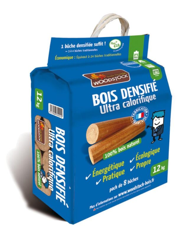 1 Palette bois densifiés WOODSTOCK 8 x 84