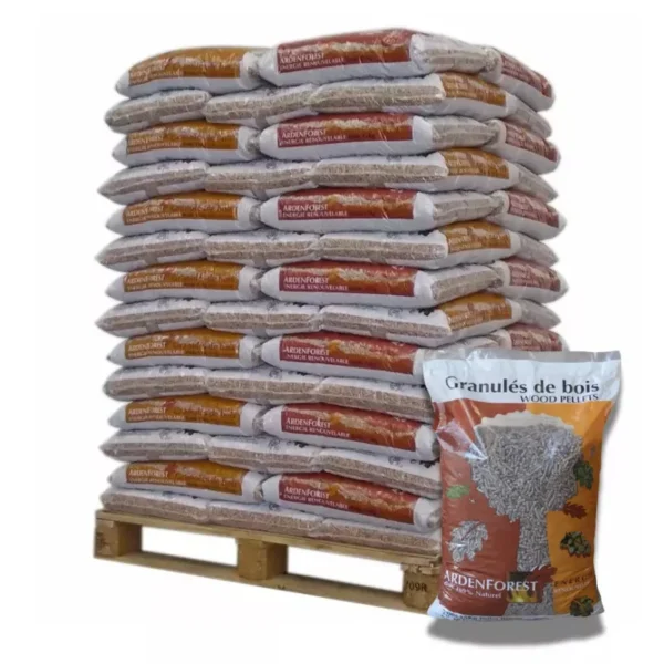 pellet-ardenforest-palette-de-70-sacs-de-15-kg Pellets Ardenforest 100% résineux